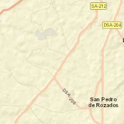 San Pedro de Rozados Street Map