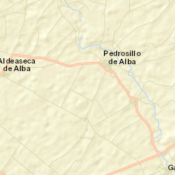 Pedrosillo de Alba Street Map