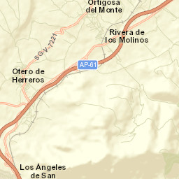 Otero de Herreros Street Map