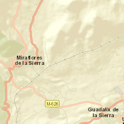 Miraflores de la Sierra Street Map