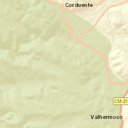 Corduente Street Map