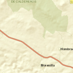 Morenilla Street Map