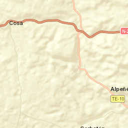 Alpeñés Street Map