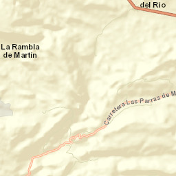 Martín del Río Street Map