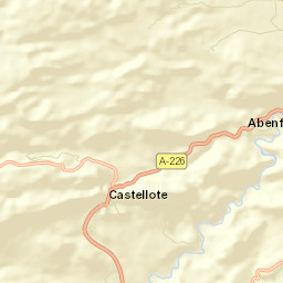 Castellote Street Map