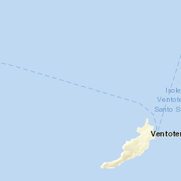 Ventotene Street Map