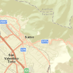 San Valentino Torio Street Map