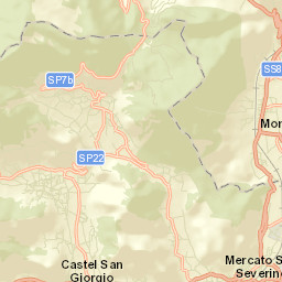 Carifi-Torello-Priscoli Street Map