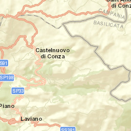 Laviano Street Map