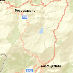 Pescopagano Street Map