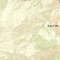 San Fele Street Map