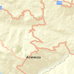 Acerenza Street Map