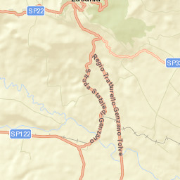 Genzano di Lucania Street Map