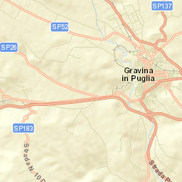 Gravina in Puglia Street Map