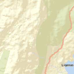 Bashkia Pustec Street Map