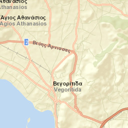 Árnissa Street Map
