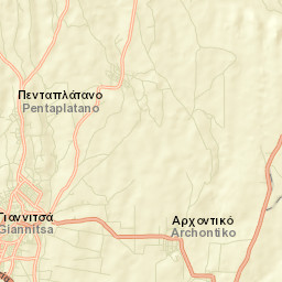 Pentaplátano Street Map