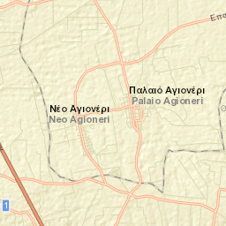 Néo Agionéri Street Map