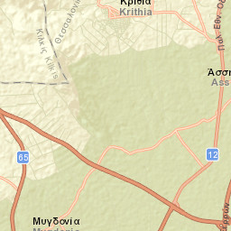 Krithiá Street Map