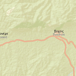 Sochós Street Map