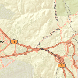 Tavşanlı Street Map