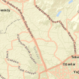 Adapazarı Street Map