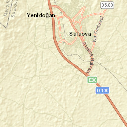 Suluova Street Map