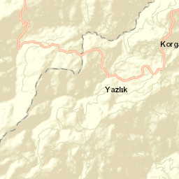 Korgan Street Map
