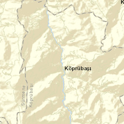 Köprübaşı Street Map
