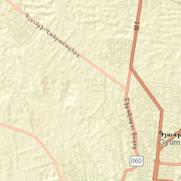 Gyumri Street Map