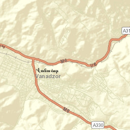 Gugark’ Street Map