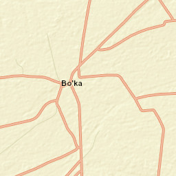 Bo‘ka Street Map