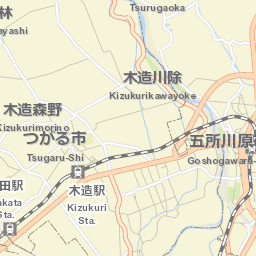 Tsugaru Street Map