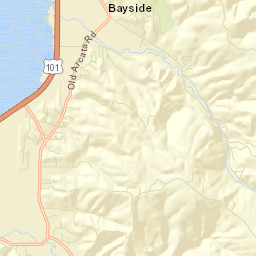 The Springs California Street Map