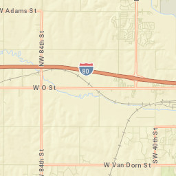 1750-2726 Southwest 84th Street, Lincoln Street Map