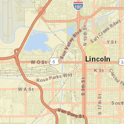 Lancaster County Street Map