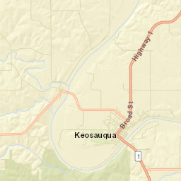 Van Buren County Street Map