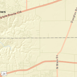 County Road 1100 North, Metamora, IL Street Map