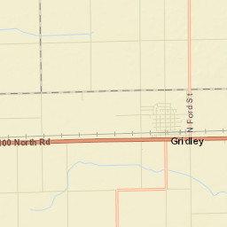 Gridley Street Map