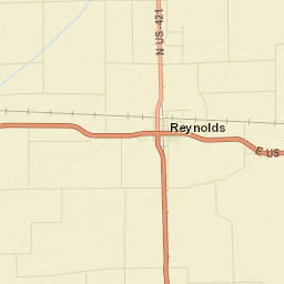 1224-1748 U.S. 24, Reynolds, IN 47980 Street Map