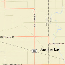 Converse Station Ohio Street Map