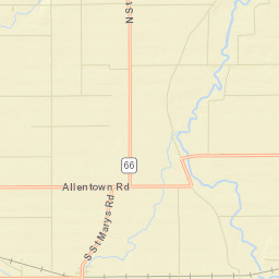 Southworth Ohio Street Map