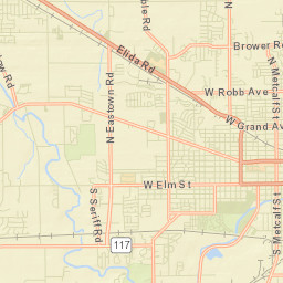Allentown Ohio Street Map