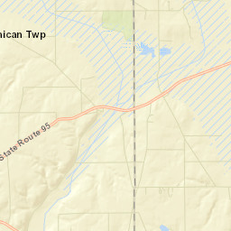 Lake Fork Ohio Street Map