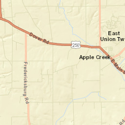 Guerne Ohio Street Map