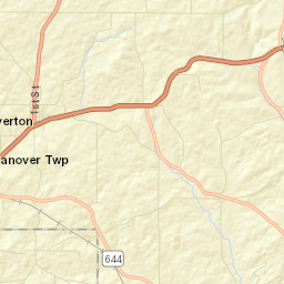 Hanoverton Ohio Street Map