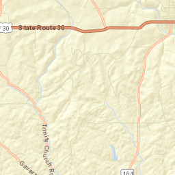 Columbiana County Street Map