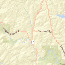 Williamsport Ohio Street Map