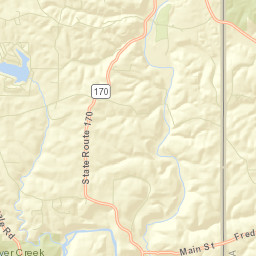 Union Ridge Ohio Street Map