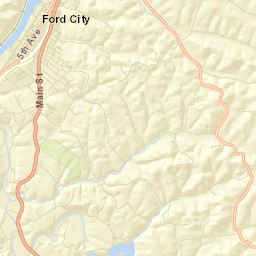 Lenape Heights Street Map